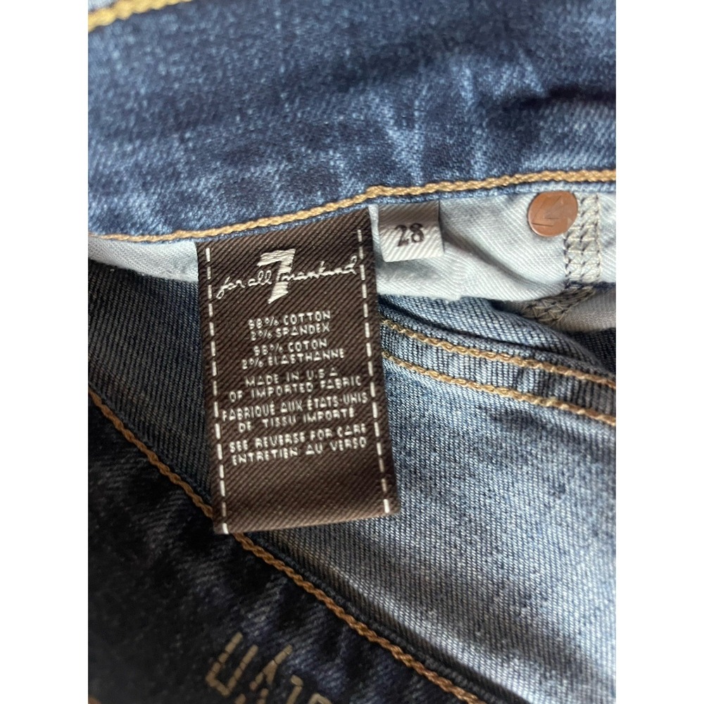 7 For All Mankind Woman's Denim Jeans‎ -28 - Picture 3 of 4